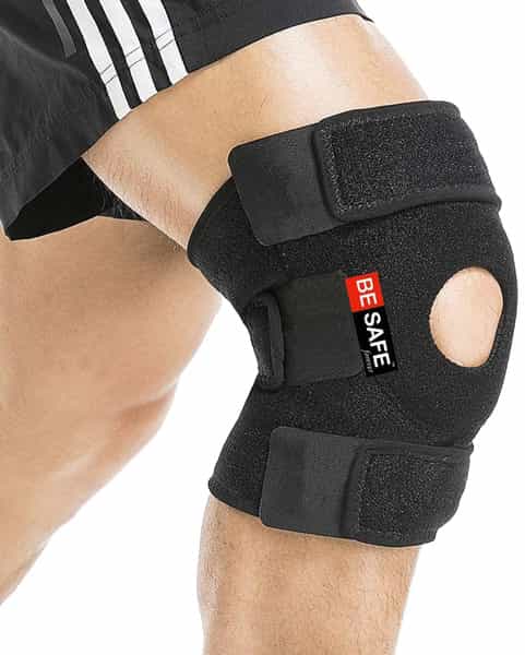 Besafe Forever Knee Cap Support Band Open Patella For Pain Relief | M | Single