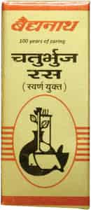 Baidyanath Asli Ayurved Chaturbhuj Ras Say -10 Tablets