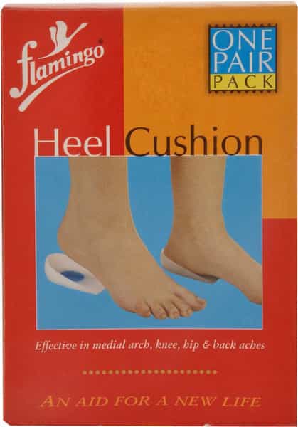 Flamingo Heel Cushion (Pair)