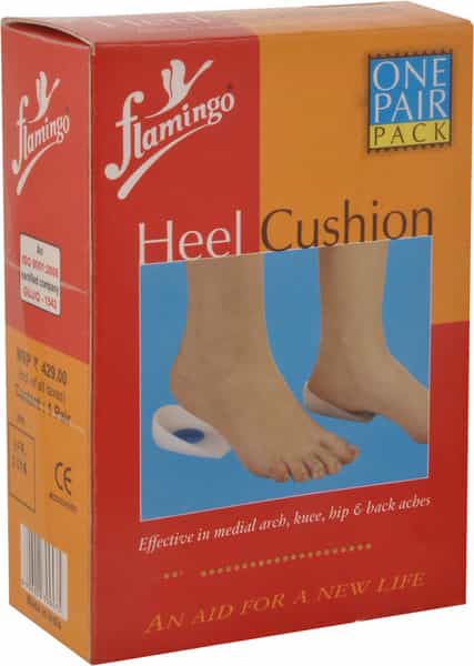 Flamingo Heel Cushion (Pair)