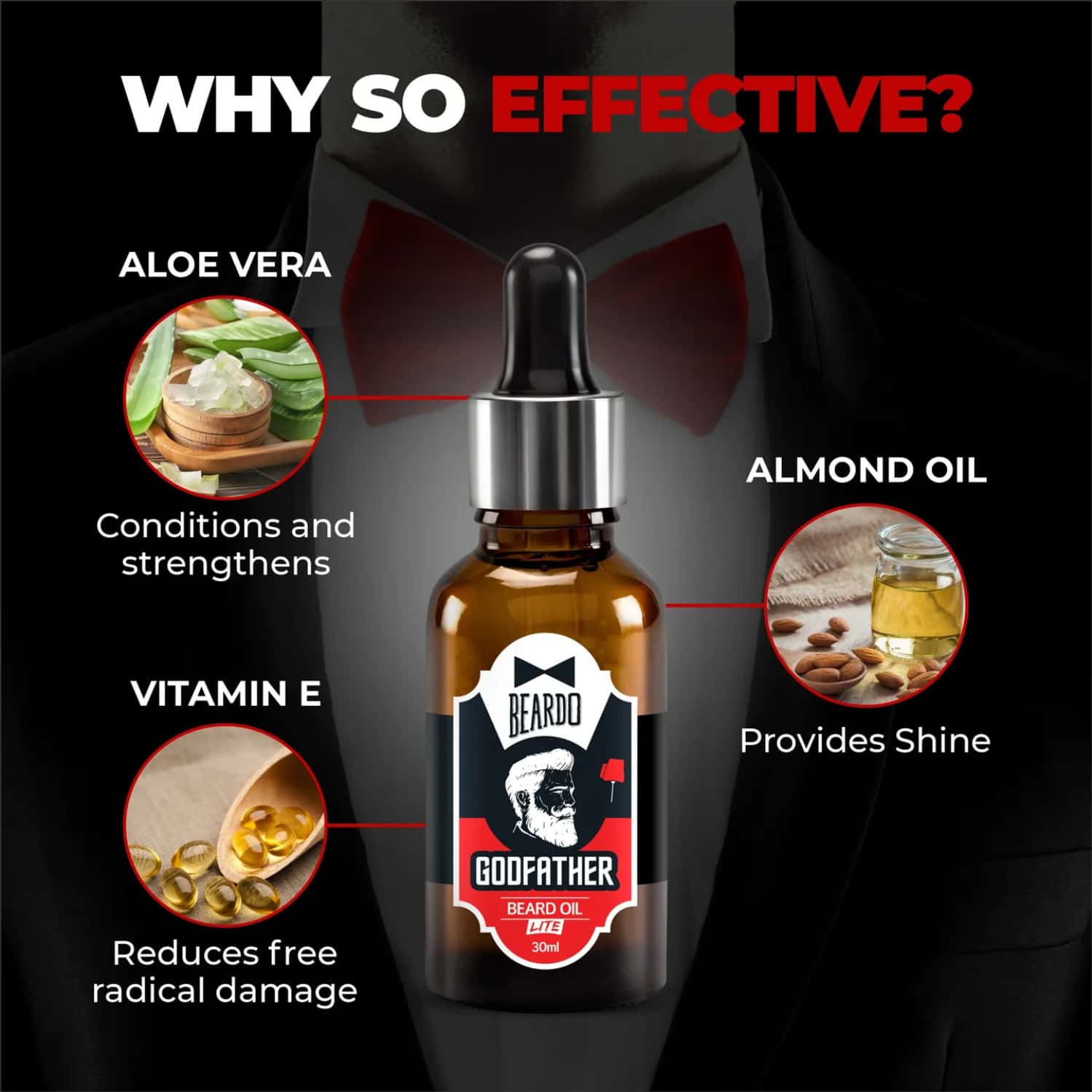 Buy BEARDO GODFATHER BEARD OIL LITE 30ML Online & Get Upto 60 OFF at