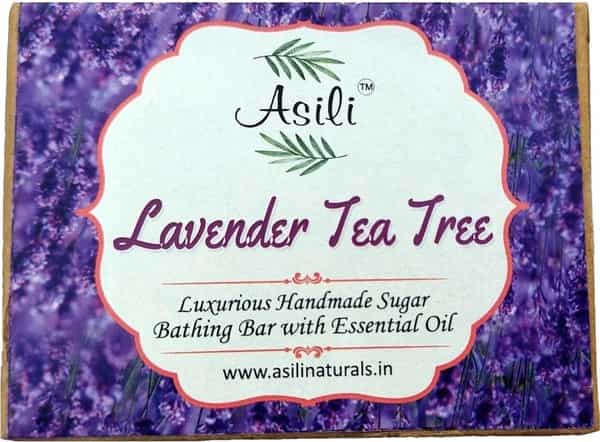 Asili Lavender Tea Tree Soap - 125G Box