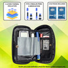 Outer Woods Insulin Cooler Bag With 2 Ice Gel Packs | 6+ Hours Cooling | Insulin Travel Pouch - Grey