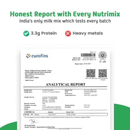 Little Joys Nutrimix Lite Nutrition Drink For Kids (2-6 Years) Chocolate Flavor | 350g