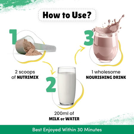 Little Joys Nutrimix Lite Nutrition Drink For Kids (2-6 Years) Chocolate Flavor | 350g