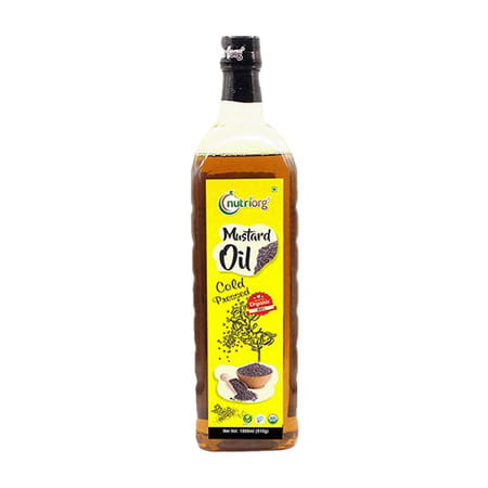 Nutriorg Certified Organic Mustard Oil 1000ml
