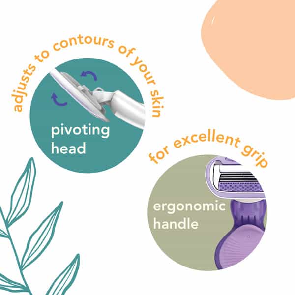 Summer By Zlade Splash Mini Hair Removal Razor For Women With Large Hydrating Bar