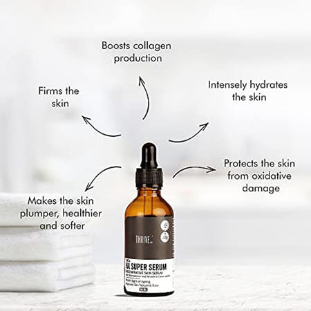 Thriveco 5kda Hyaluronic Acid Super Skin Serum (50 Ml)