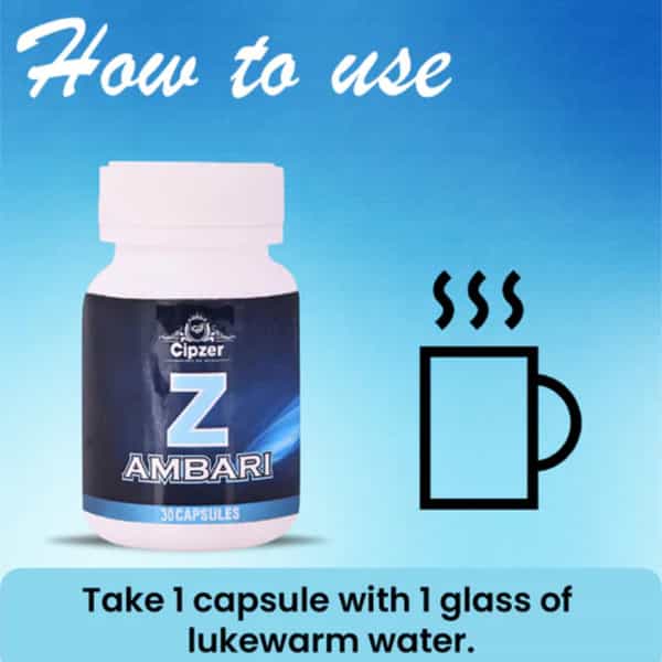 Cipzer Z Ambari 30 Capsules | Supports Kidney & Gallbladder Health