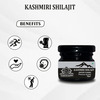 Earth King Kashmiri Shilajit/Shilajeet Resin | 20g & Pure A++ Grade Kashmiri Saffron - 1gm | Combo