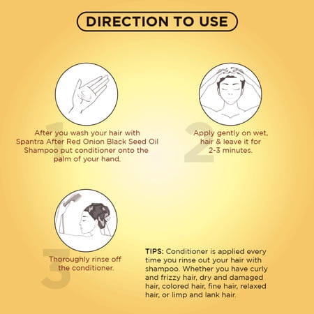 Spantra Red Onion Black Seed Oil Conditioner 300ml