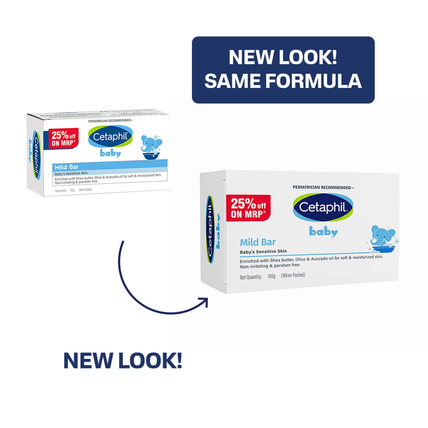 Cetaphil Baby Mild Bar 100gm