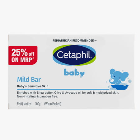 Cetaphil Baby Mild Bar 100gm