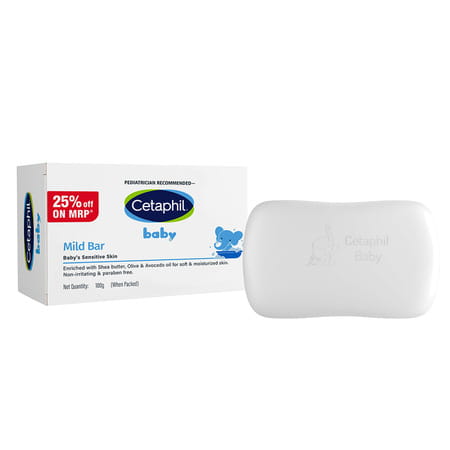 Cetaphil Baby Mild Bar 100gm
