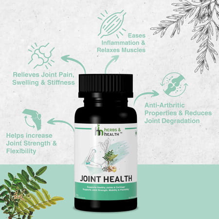 Herbs & Health - Joint Health|Healthy Joint & Cartilage 60 Vegetarian Capsules