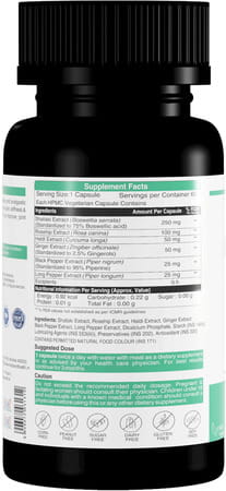 Herbs & Health - Joint Health|Healthy Joint & Cartilage 60 Vegetarian Capsules