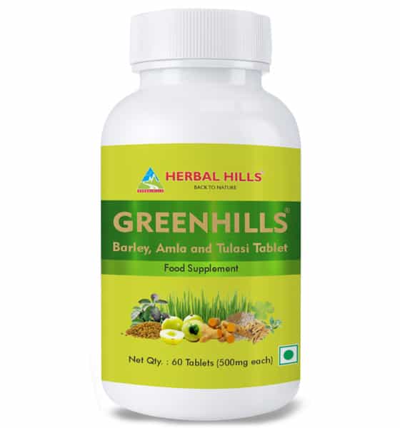 Herbal Hills Super Greenhills Tablet 60