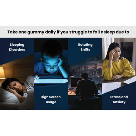 Jiggle Melo Sr I 3Mg Melatonin Gummies I Sustained Release Melatonin I Strawberry Flavour I 30 N