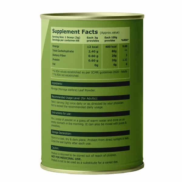 Pure Nutrition Moringa Powder 100 Gm