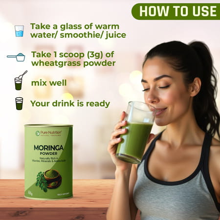 Pure Nutrition Moringa Powder 100 Gm