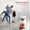 Krauterhaus Sanct Bernhard Cardio Thrombo Fit Capsules | Heart & Blood Flow Support | Vegan - 30N