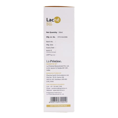 Lacne Bottle Of 50ml Body Spray