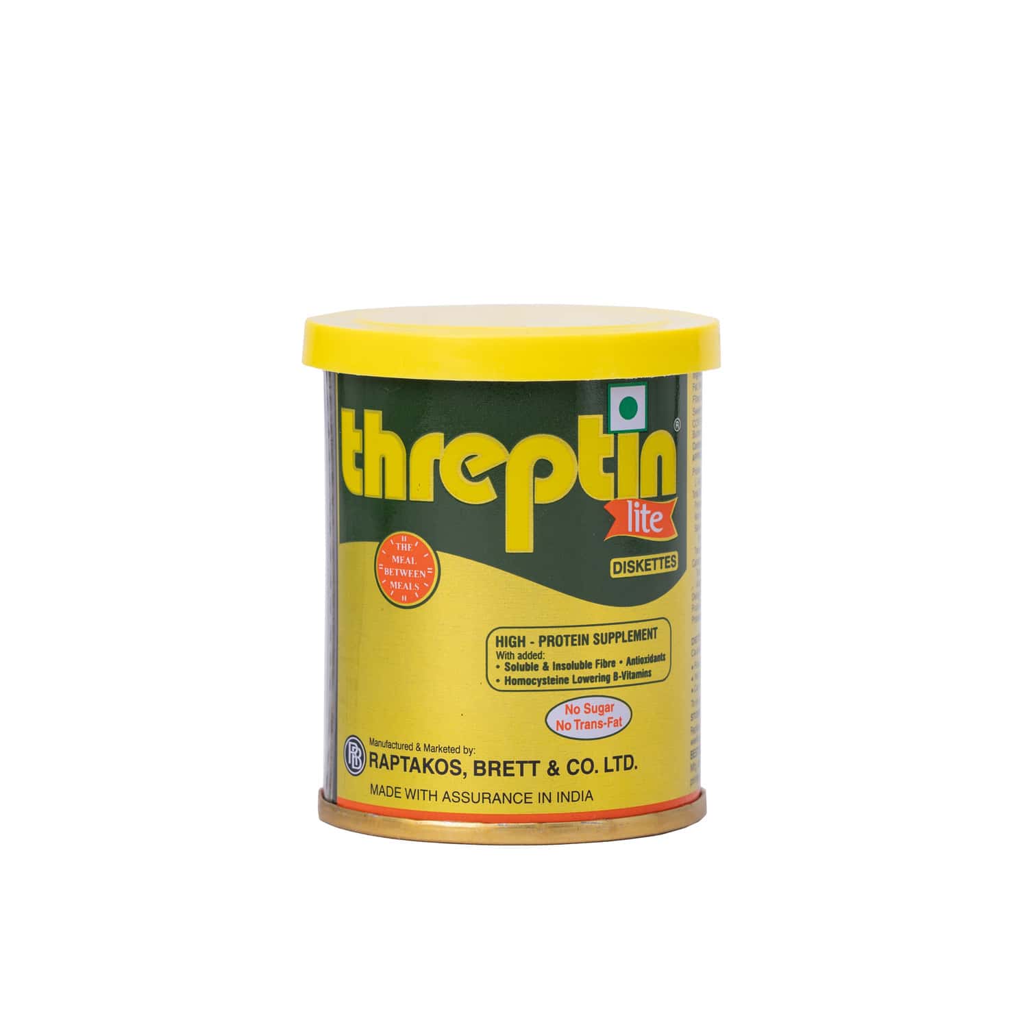 Buy THREPTIN LITE-PROTEIN DISKETTES SUGARFREE DISKETTES 50G Online