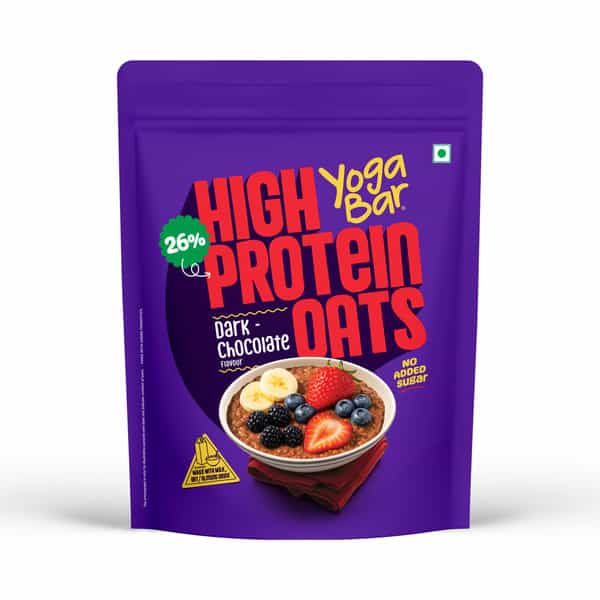 Yoga Bar High Protein Oats Dark Chocolate 26G Protein 1Kg