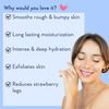 Wishcare 10% Aha + 1% Bha Body Lotion - Smooths Rough & Bumpy Skin - Lactic Acid Body Lotion (200Ml)