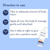 Wishcare 10% Aha + 1% Bha Body Lotion - Smooths Rough & Bumpy Skin - Lactic Acid Body Lotion (200Ml)