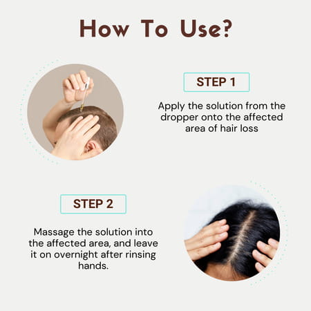 Coco Crush Ayurvedic Hair Growth Serum - Stop Hair Loss & Increase Volume Naturally - 15ml