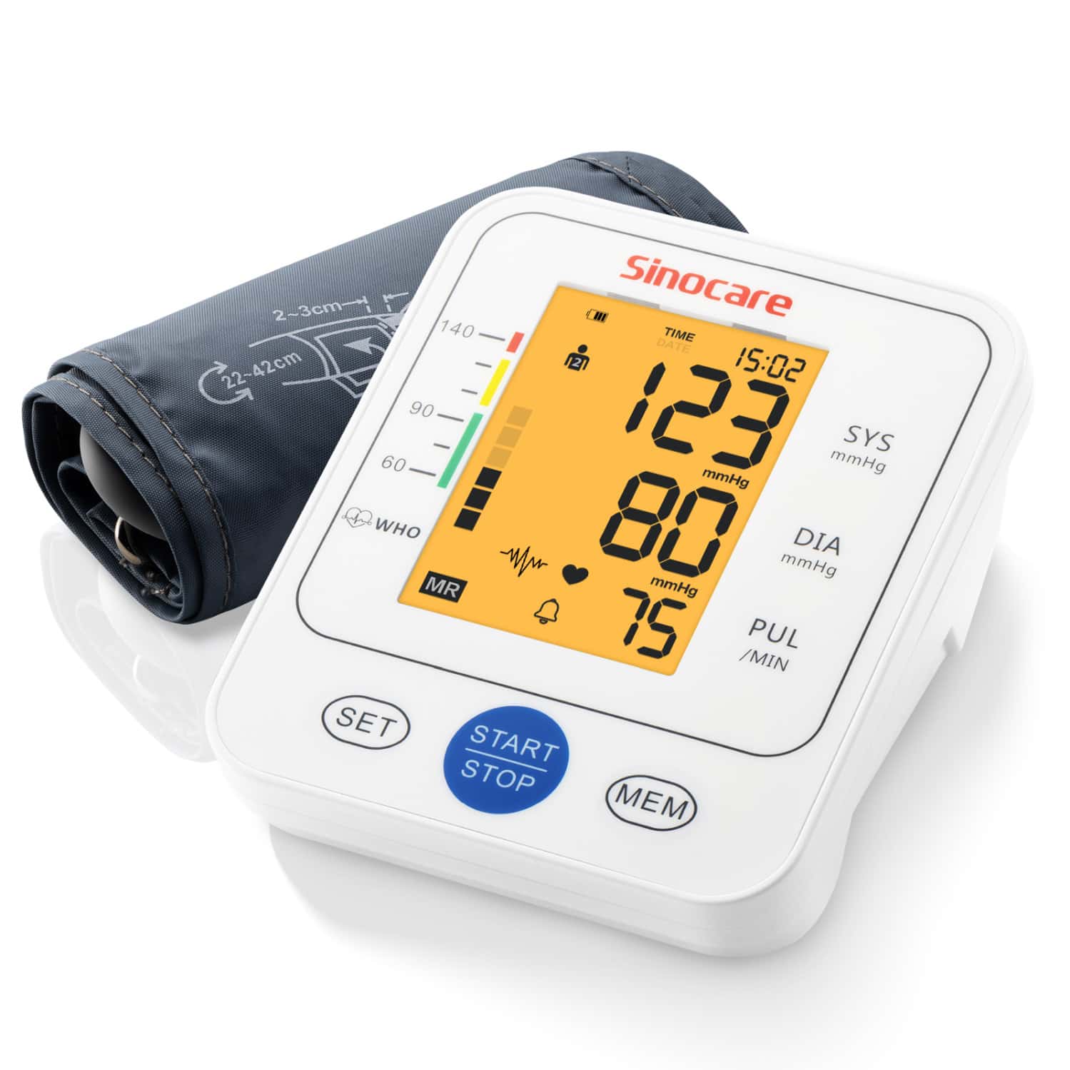Sinocare Bsx516 Digital Blood Pressure Monitor Machine | Digital Bp Machine