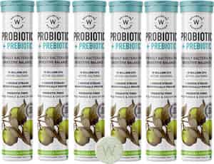 Wellbeing Nutrition Daily Probiotic+prebiotic Plant Based 18 Billion Cfu 6 Strains Pack Of 6x21 Tab