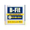 B-Fit Pant Style Large Size (76-142Cm) 10 Adult Diapers