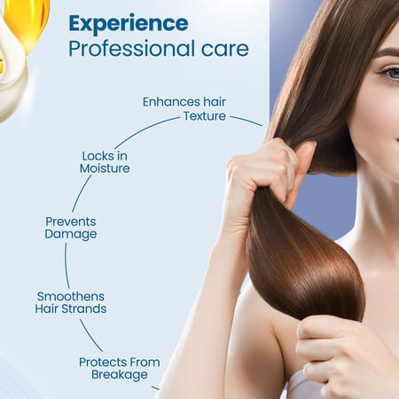 Yuthika Professional Ultra Care Shampoo For Damaged Hair 1000ml | Advanced Hair Repair Shampoo