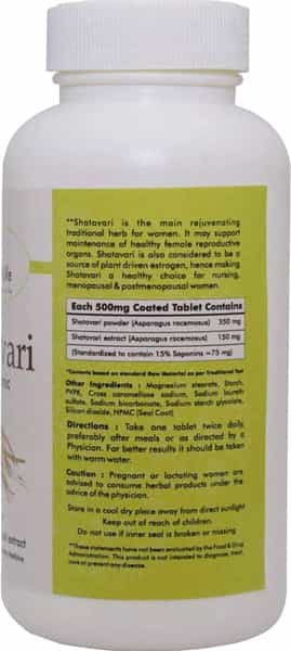 Al-Ayurvedic Life Shatavari 120 Tablets Pack Of 4
