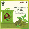 Neeta 100% Natural Mehendi Powder For Hair Colour 1Kg | Pure Rajasthani Henna Powder With Gi Tag