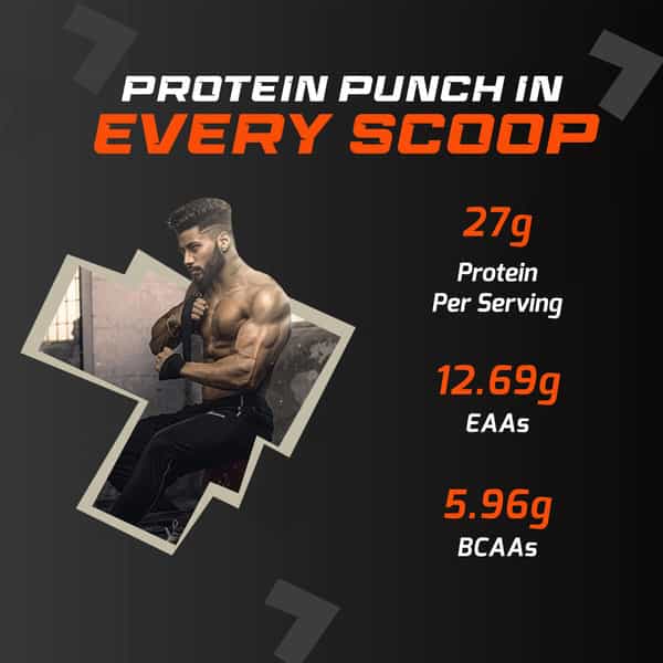 Fuel One Whey Protein Max Pouch Pack (Mango | 1 Kg With Creatine Monohydrate