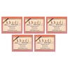Khadi Abeers Herbal Handmade Rose Soap With Essential Oils | 125Gm (Pack Of 5)