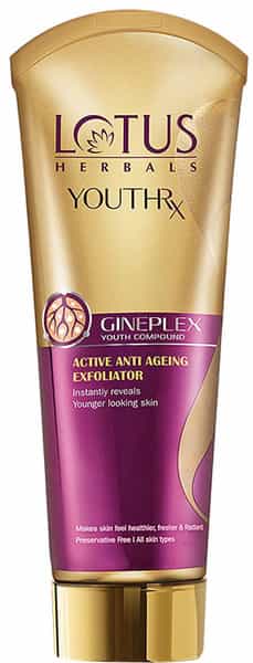 Lotus Youthrx Active Anti Ageing Exfoliator Cream 100 Gm