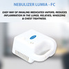 Stergic Ultra Compact Nebulizer For Efficient Respiratory Low Noise Compressor With Flow Control