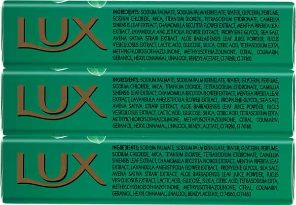 Lux Fresh Splash Water Lily & Cooling Mint Soap Bar 3 X 150 G
