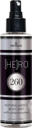 Sensuva - Hero 260 Natural Men's Body Mist - 125 Ml