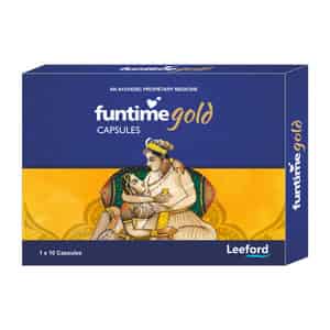 Funtime Gold Strip Of 10 Capsules