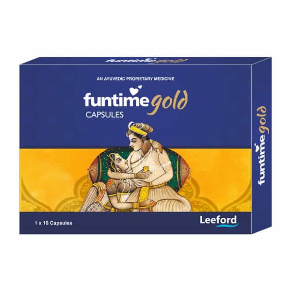 Funtime Gold Strip Of 10 Capsules