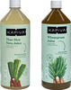 Kapiva Aloe Vera Juice (1L)+ Wheatgrass Juice(1L)|Better Digestion | General Wellness |Skin Care