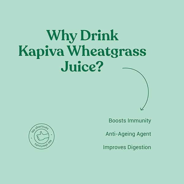 Kapiva Aloe Vera Juice (1L)+ Wheatgrass Juice(1L)|Better Digestion | General Wellness |Skin Care
