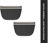 Zlade Ballistic Manscaping Trimmer Heads 2 Qty Suitable For Beard Body Head And Pubic Hair