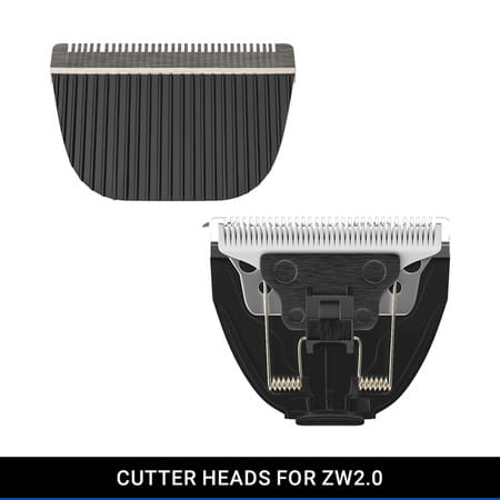 Zlade Ballistic Manscaping Trimmer Heads 2 Qty Suitable For Beard Body Head And Pubic Hair