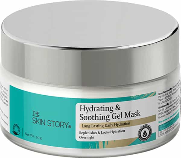 The Skin Story Hydrating Soothing Night Cream Gel Mask | Anti-Aging & Dry Skin Deep Moisturizer 50G